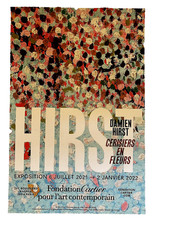 Poster Cartier Fondazione Fiori di Ciliegio Damien Hirst 2021-2022