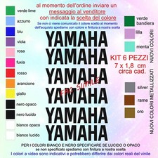 KIT ADESIVI 6 PEZZI  SCRITTA