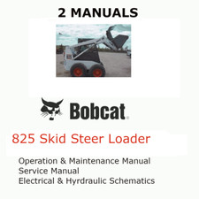 Bobcat 825 skid steer - bobcat, loader