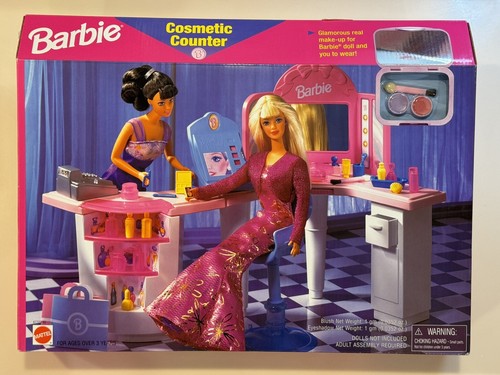 Barbie contatore cosmetico - barbie,