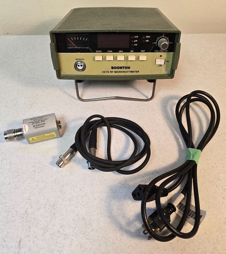 Boonton 4210 microwattmetro - boonton, rf