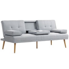 HOMCOM  Divano Letto 3 Posti