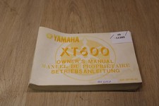 Yamaha XT600 Manuale di