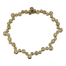 Bracciale tennis 7" metà