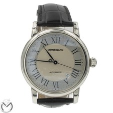 Orologio MONTBLANC Meisterstück Star 7042 Automatico cal MB 4810.401 acciaio ...