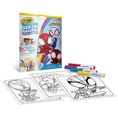 Crayola color spiderman - color, 18