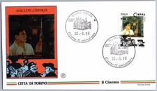 Italia FDC 1996 Cinema/Film