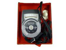 MACCHINA FOTOGRAFICA VINTAGE esposimetro flash meter fleshmetre GOSSEN SIXTRON