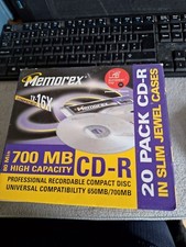 Memorex 20 Pack CD-R 700MB