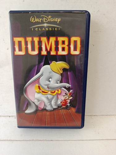 Vhs dumbo walt disney - vhs,