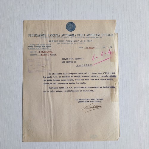 1931 federazione fascista - 1931,