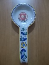 portacenere / posacenere ceramica stemma FIAT officina Laudicina Palermo