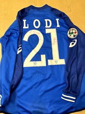 maglia Lodi Empoli match worn issued manica lunga autografata vintage rare
