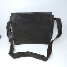 Borsa da lavoro college tracolla messenger pelle olio marrone Visconti Harvard 18548
