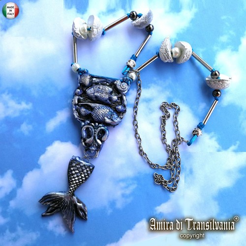 Sirena collana gioiello - collana,