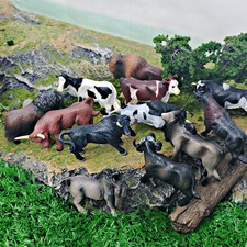 Set modellino mucca in