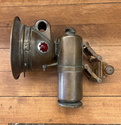 Antica lampada bicicletta