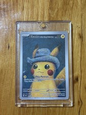 Pokémon x Van Gogh Museum: Pikachu with Grey Felt Hat Promo Custom Card