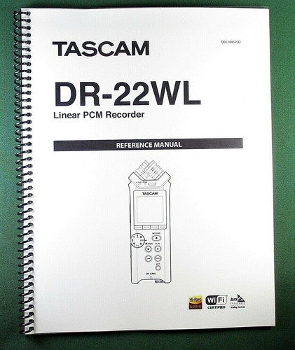Tascam 22wl manuale di - dr-22wl,