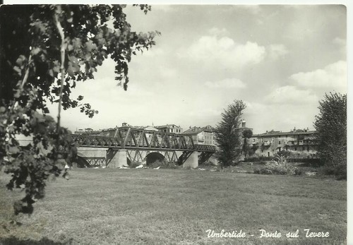 Cartolina umbertide ponte - cartolina,
