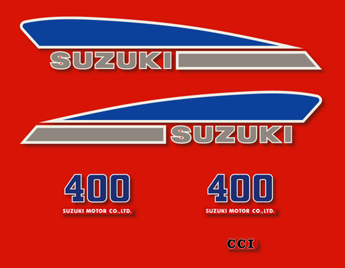 Suzuki ts400 1974 kit déco - ts400,