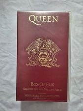 QUEEN - BOX OF FLIX - Greatest Flix I and Greatest Flix II (2 VHS)