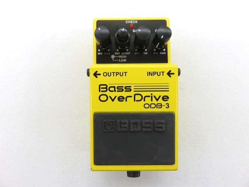 Pedale effetto overdrive basso