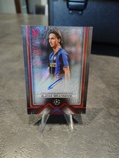 Zlatan Ibrahimovic auto Topps Museum 02/25 Inter autographs