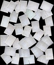 (L21) LOTTO 6 LETTERE OTTOCENTESCHE CATANIA, TRAPANI 44 FACCIATE SCRITTE