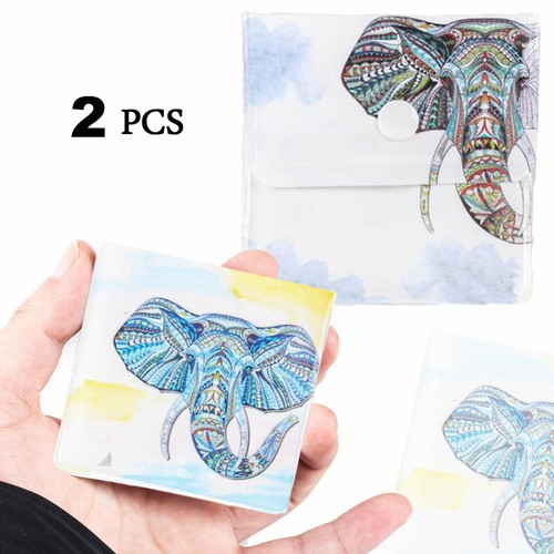 Pezzi elefante stampa - 2, tasca