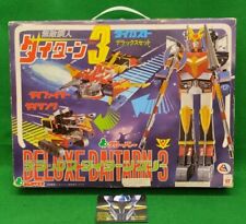 Robot DAITARN 3 DX DELUXE SET CLOVER 1980 Die-Cast made Singapore importato ALES