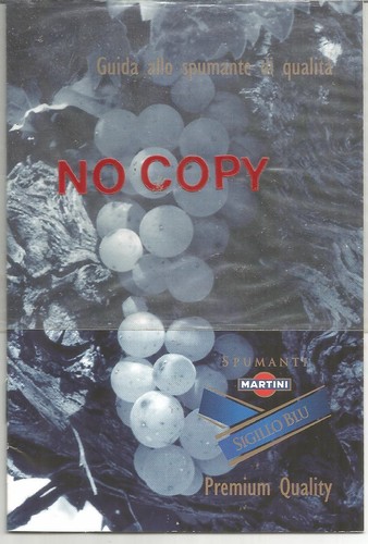 Martini sigillo blu - sigillo,