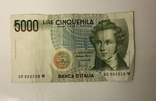 5000 Lire Cinquemila V