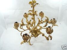 Lampadario grande in ferro