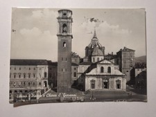 Cartolina 1957 Torino Piazza e Chiesa S. Giovanni, viaggiata