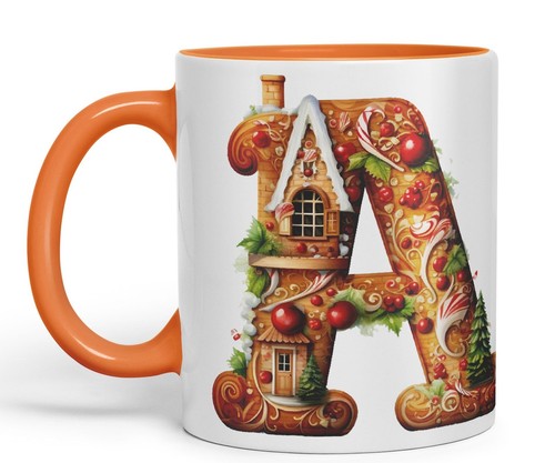 Ginger alphabet monogram - ginger,