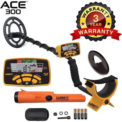 Garrett ace 300 metal - garrett,