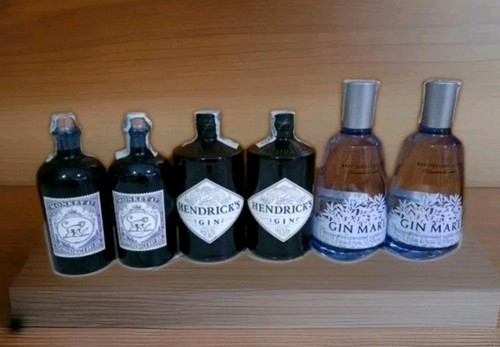 Lotto bottiglie gin - 6, di