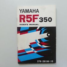 Yamaha R 5 F 350 manuale
