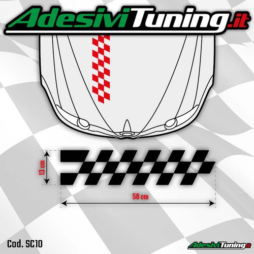 Adesivo grafica cofano - adesivo,