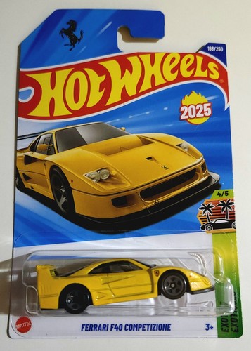 2025 hot wheels ferrari f40 - hot,