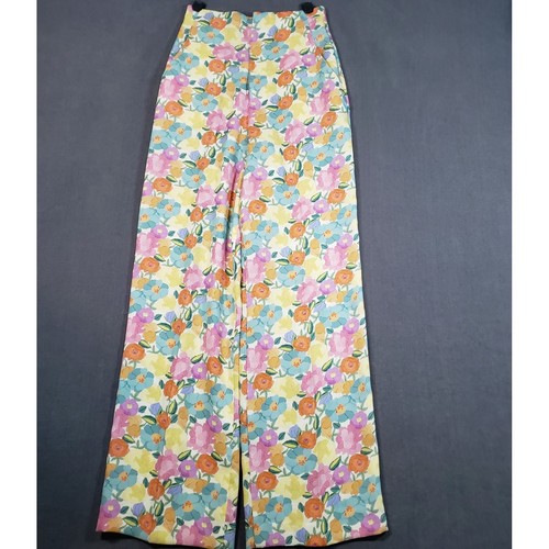 Zara pantalone floreale - zara, gamba