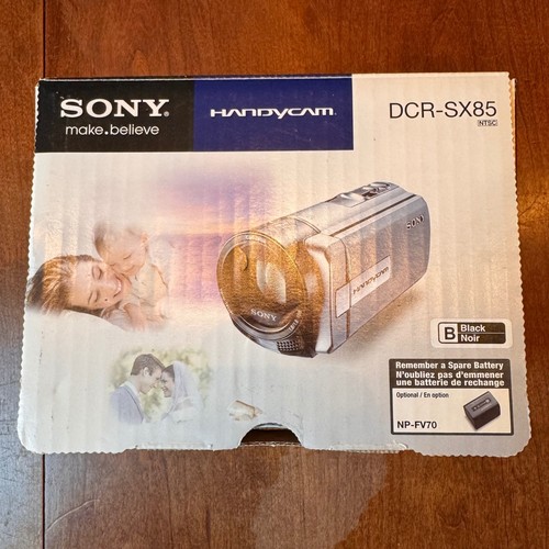 Videocamera sony testata nera - videocamera,