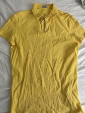 Polo Gianni Versace vintage anni 90 gialla uomo