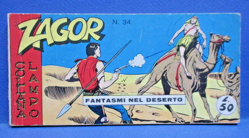 Zagor striscia collana lampo - zagor,