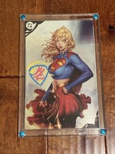 SUPERGIRL #1 FOIL KYUYONG EOM SIGNED & REMARK FAN EXPO SUPERMAN in Gator Guard