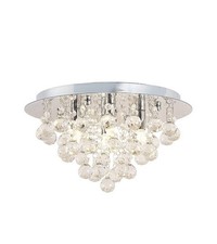 Lindby Plafoniera Cristallo