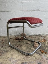 Sgabello poggiapiedi tubolare