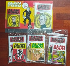 ALAN FORD ANASTATICA N. 1 - 2 - 3 - 12 NUOVI BLISTERATI ADESIVI