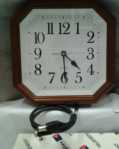 Telecamera orologio parete - telecamera/orologio,